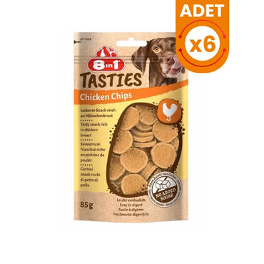 8in1 Tasties Chicken Chips Tavuklu Cips Köpek Ödül Maması