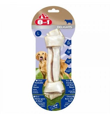 8in1 Delights Bones Biftekli Köpek Kemik Ödülü