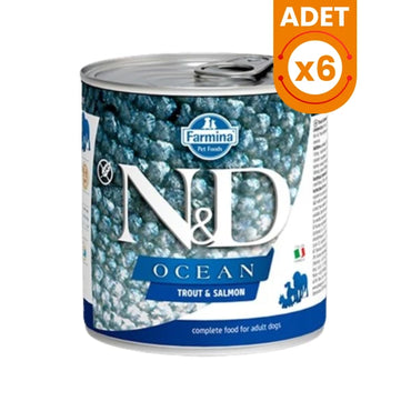 N&D Ocean Alabalık ve Somonlu Konserve Yaş Köpek Maması