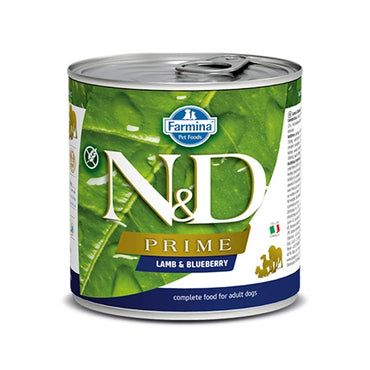 N&D Prime Kuzu Etli ve Yaban Mersinli Konserve Köpek Maması