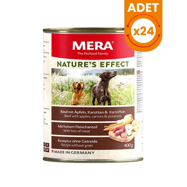 Mera Natures Effect Biftekli Köpek Konservesi