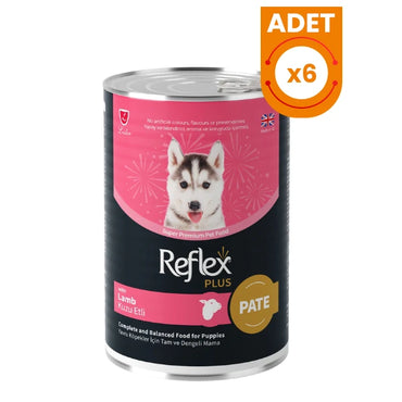 Reflex Plus Pate İçinde Kuzu Etli Yavru Konserve Köpek Maması