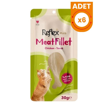 Reflex Plus Meat Fillet Tavuklu Fileto Kedi Ödül Maması