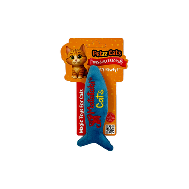 PetzzCats Fishy Matatabi ve Çıngırak Sesli Peluş Kedi Oyuncağı