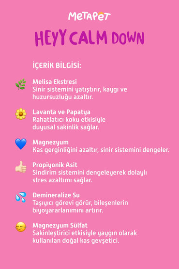 Kediler için Sakinleştirici ve Rahatlatıcı Damla, Doğal Kedi Vitaminleri, Anti-Stres ve Relax | SRC: Barcode: 8683941900961