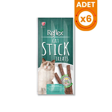 Reflex Stick Kuzu Etli Kedi Ödül Maması