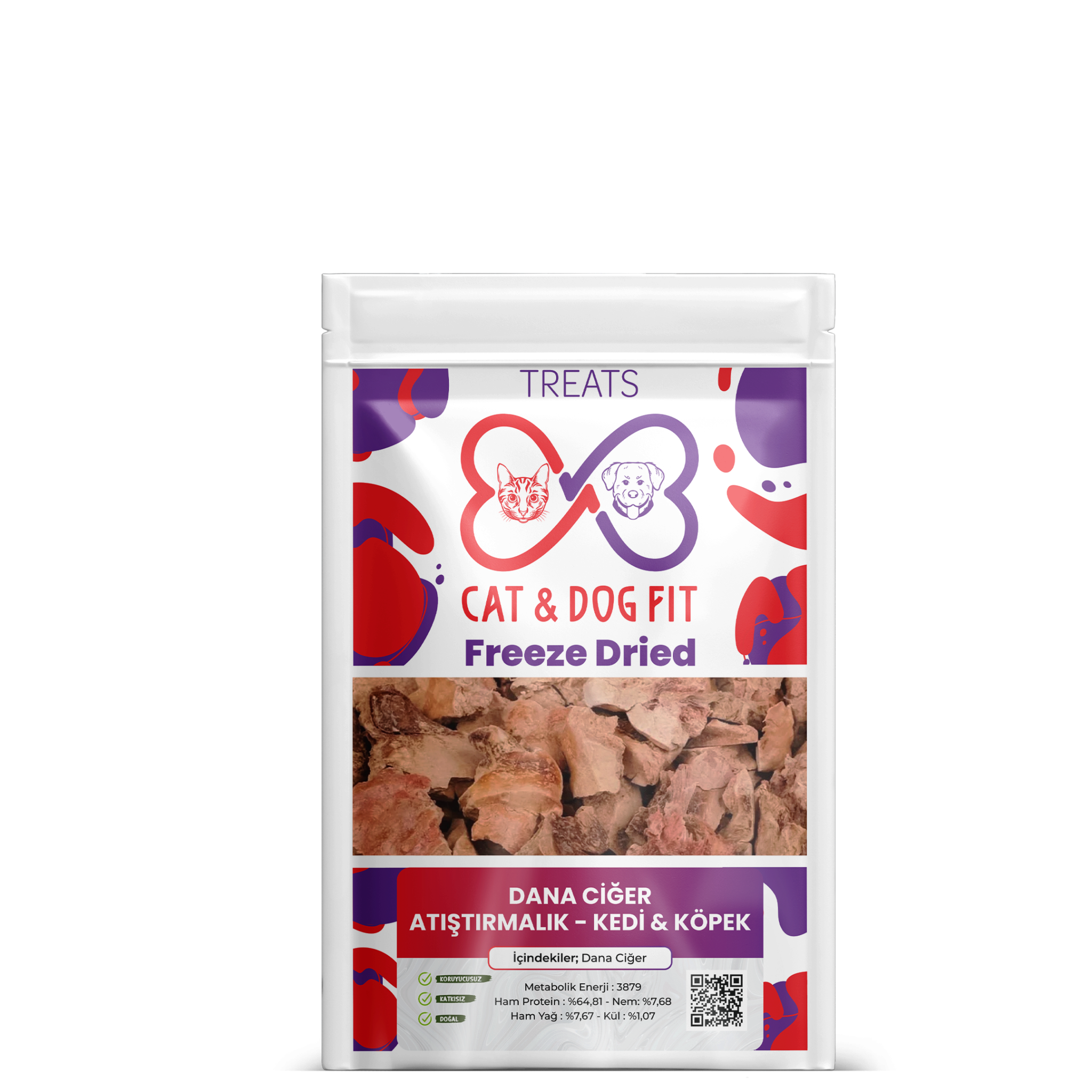 Freeze-Dried Dana Ciğer Kedi-Köpek Ödül Maması | SRC: SKU: freeze-dried-dana-ciger-kedi-kopek-odul-mamasi