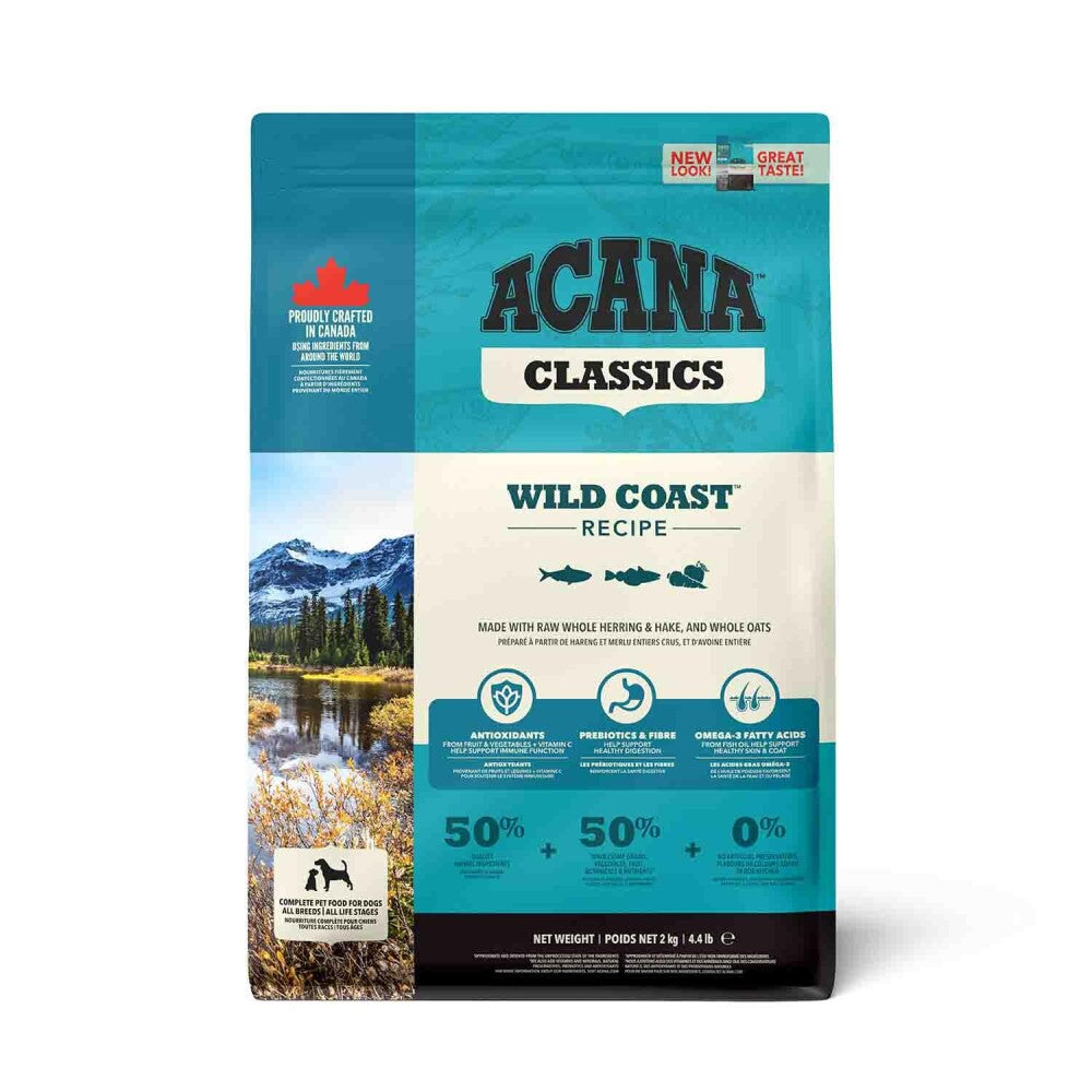 Acana Classics Wild Coast Balıklı Düşük Tahıllı Tüm Irk Ve Yaşam Evreleri İçin Köpek Maması 2 KG | SRC: Barcode: 064992562205