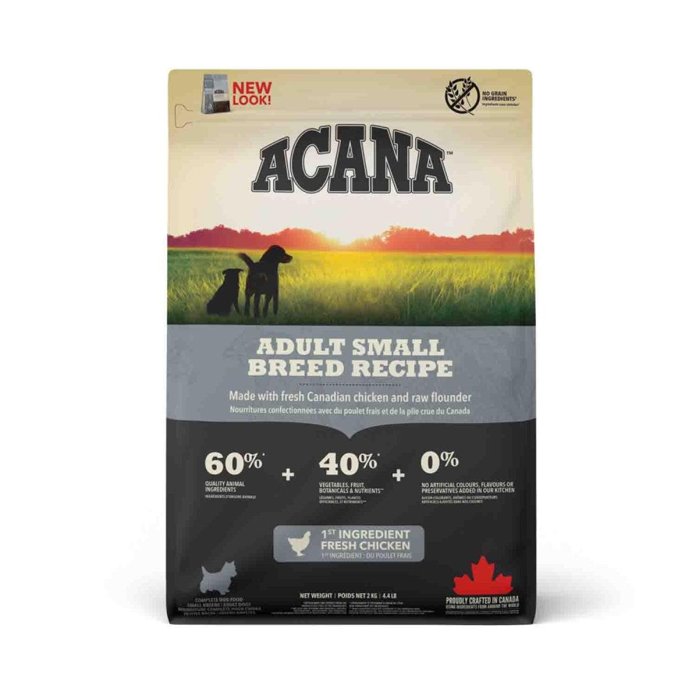 Acana Heritage Small Breed Tahılsız Küçük Irk Yetişkin Köpek Maması 2 KG | SRC: Barcode: 064992523206