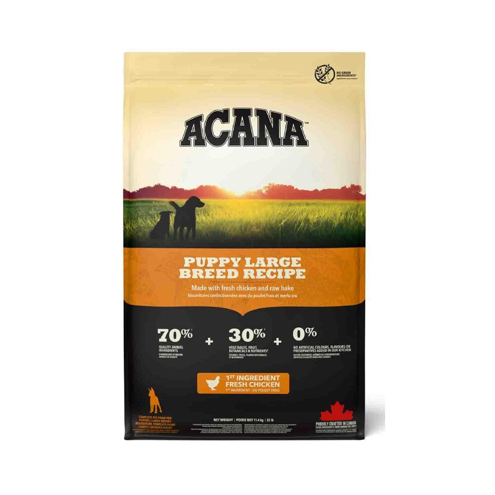 Acana Heritage Large Breed Tavuklu Tahılsız Büyük Irk Yavru Köpek Maması 11.4 KG | SRC: Barcode: 064992501112
