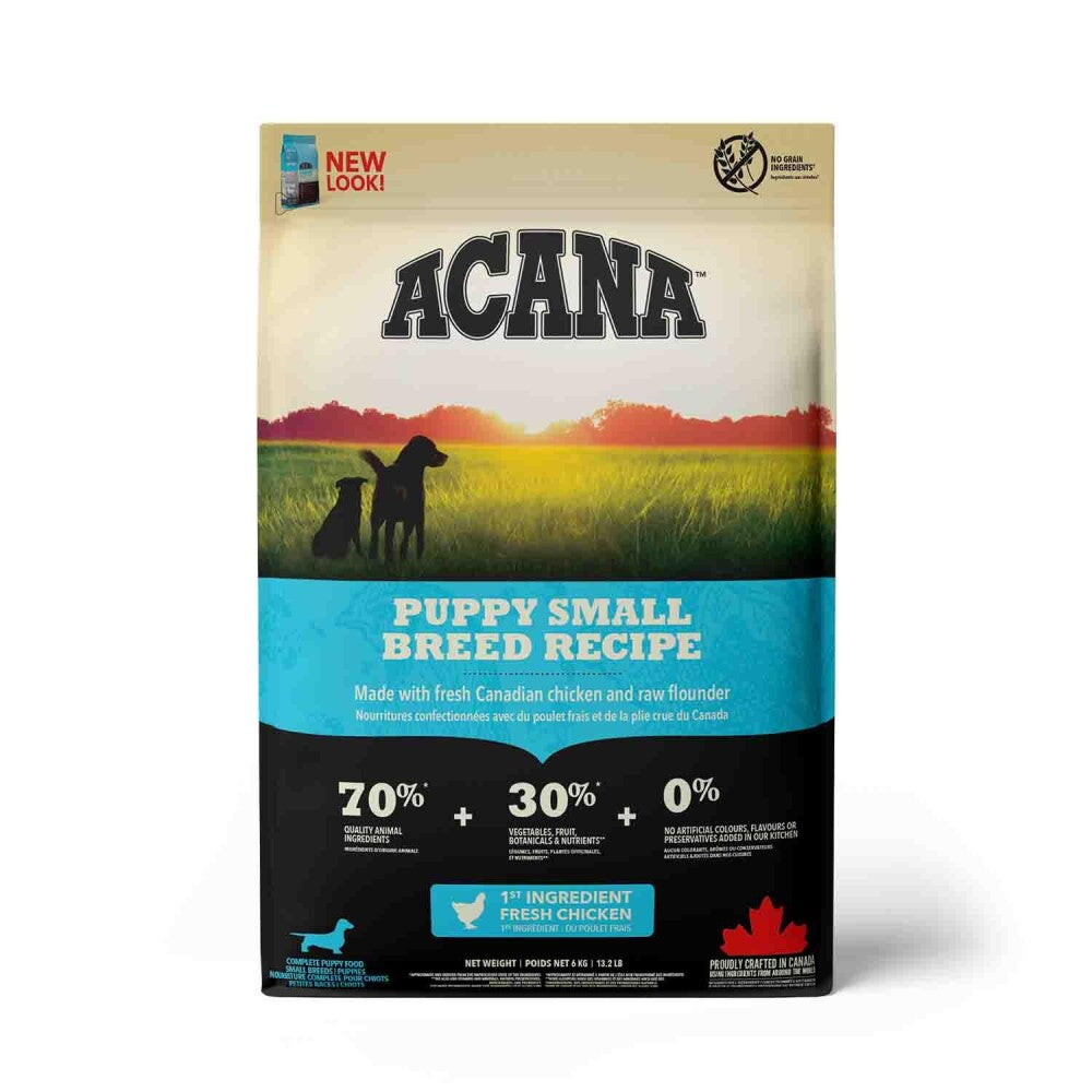 Acana Heritage Small Breed Tavuklu Tahılsız Küçük Irk Yavru Köpek Maması 6 KG | SRC: Barcode: 064992502607