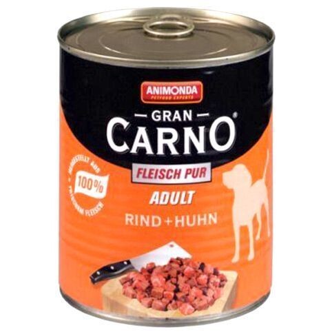 Animonda Gran Carno Sığır Etli Ve Tavuklu Köpek Konservesi 400 GR | SRC: Barcode: 4017721827324