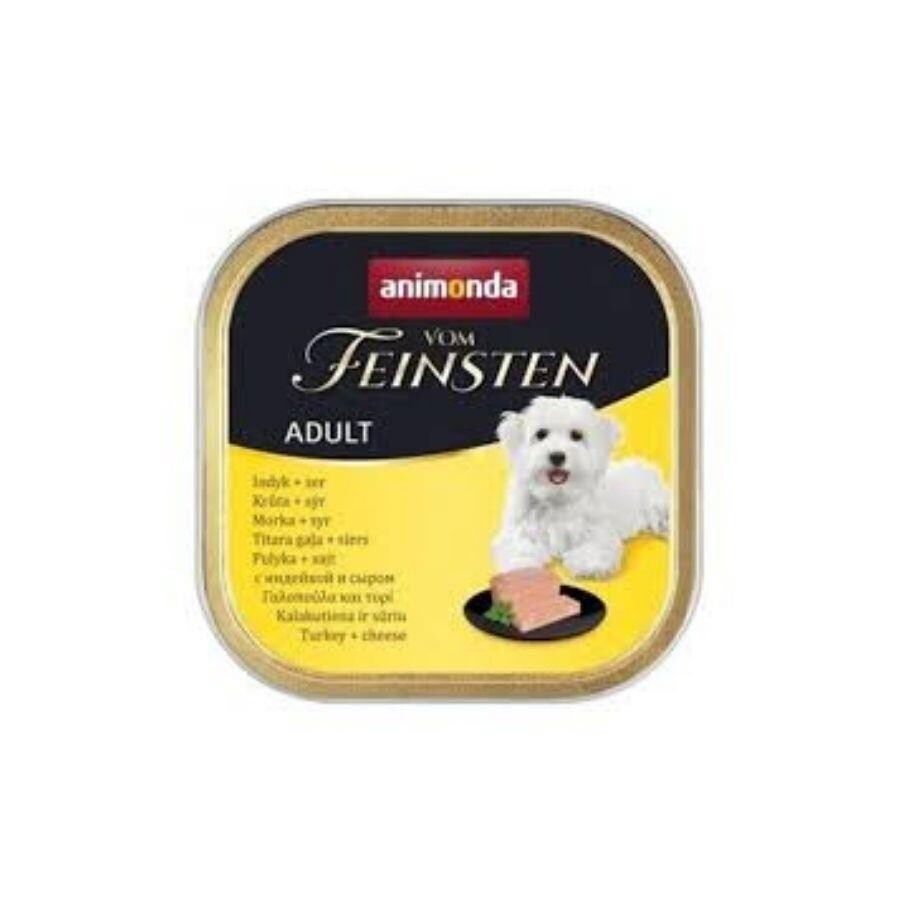 Animonda Vom Feinsten Hindili Ve Peynirli Yetişkin Köpek Konservesi 150 GR | SRC: Barcode: 4017721823180