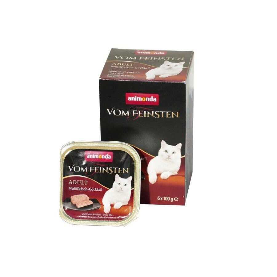 Animonda Vomfeinsten Karışık Etli Yetişkin Kedi Konservesi 100 GR 6 ADET | SRC: Barcode: 4017721842273