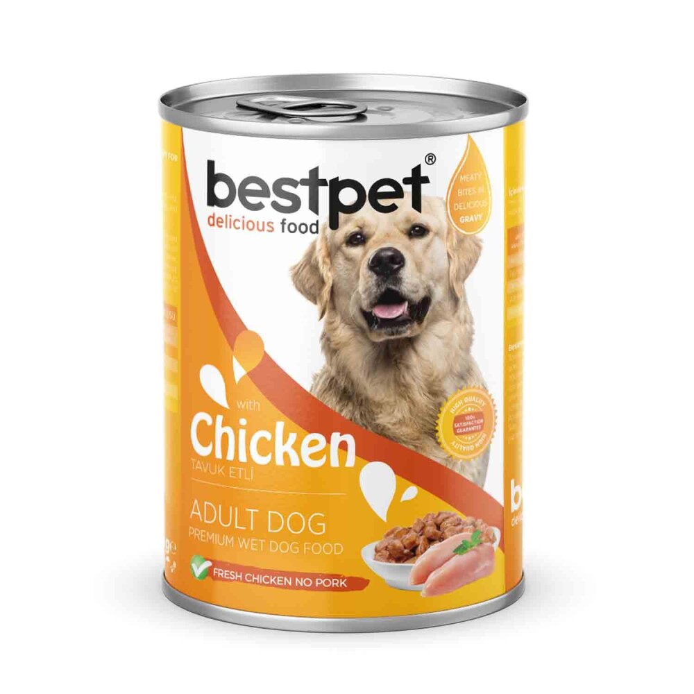 Bestpet Gravy Tavuklu Yetişkin Köpek Konservesi 400 GR | SRC: Barcode: 8681465605096