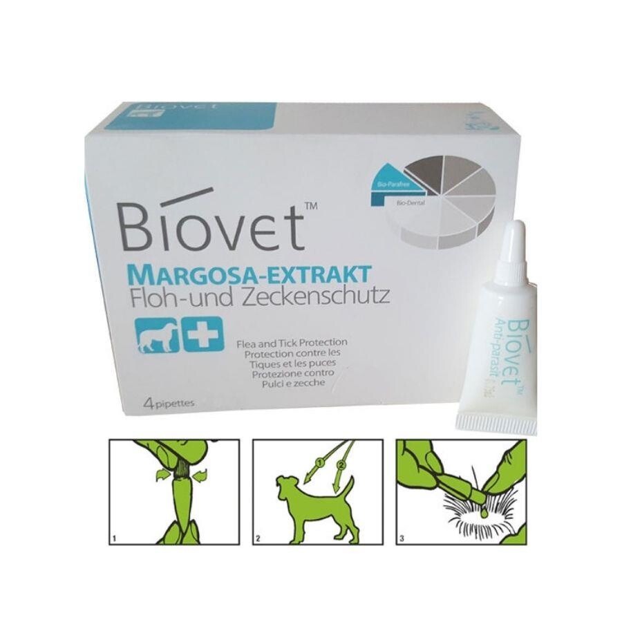 Bioline Biovet Bitkisel Küçük Irk Köpek Deri Damlası 4'LÜ | SRC: Barcode: 6937082506974