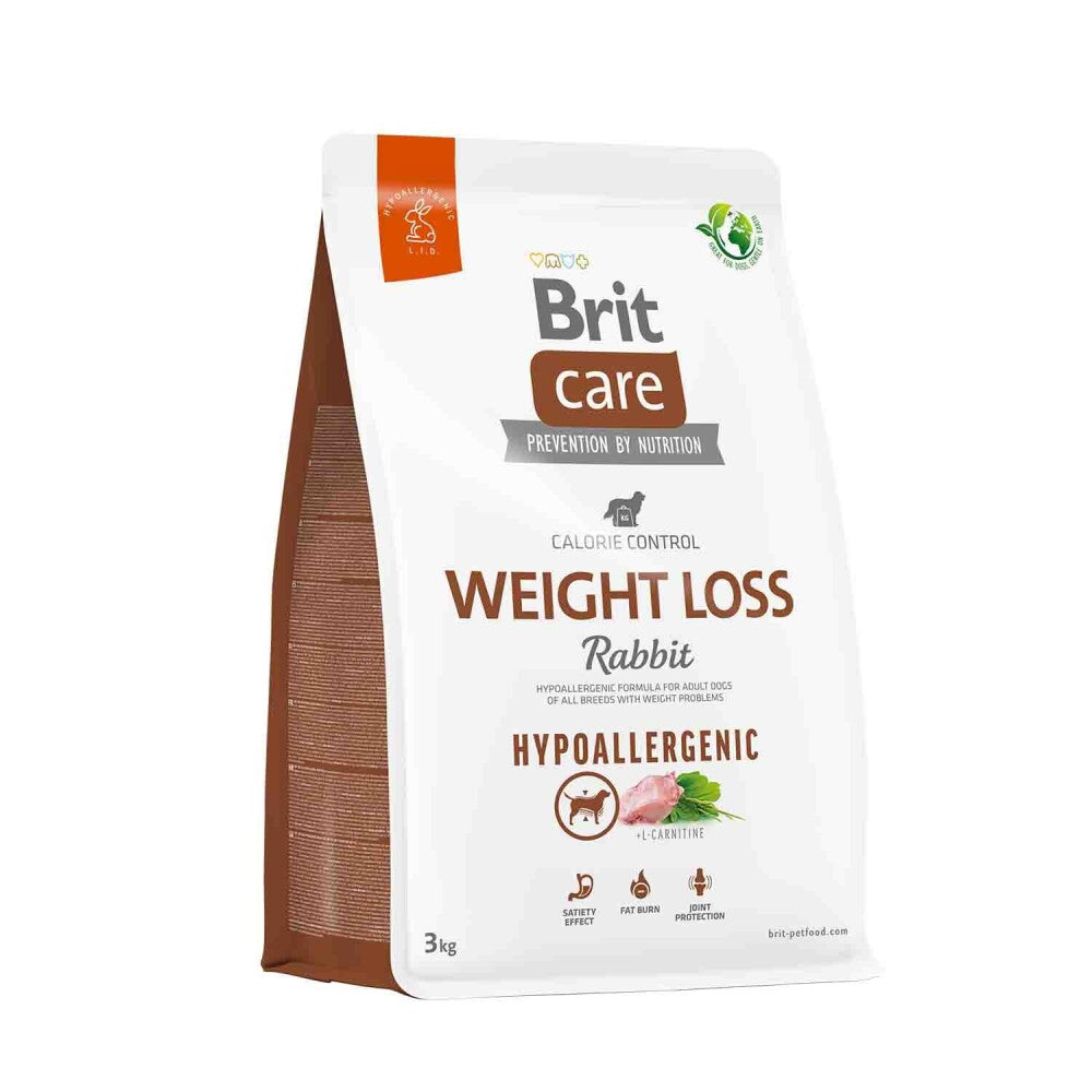 Brit Care Hipoalerjenik Weight Loss Tavşan Etli Kilo Dengeleyici Diyet Yetişkin Köpek Maması 3 KG | SRC: Barcode: 8595602559176