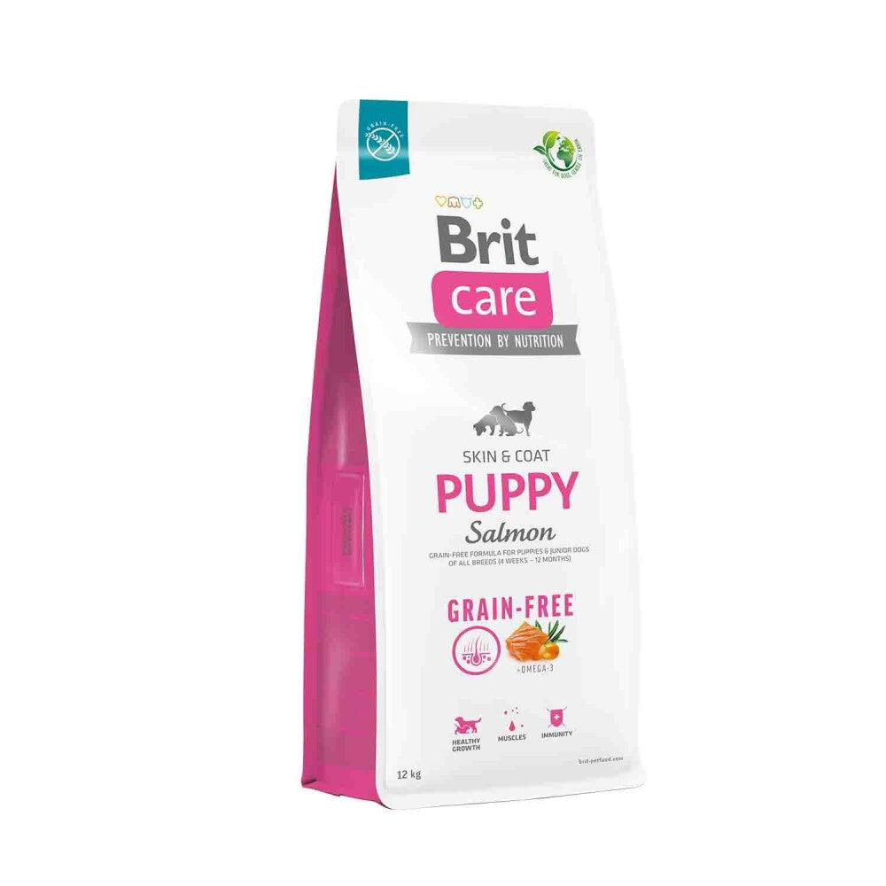 Brit Care Skin & Coat Tahılsız Somonlu Yavru Köpek Maması 12 KG | SRC: Barcode: 8595602558803
