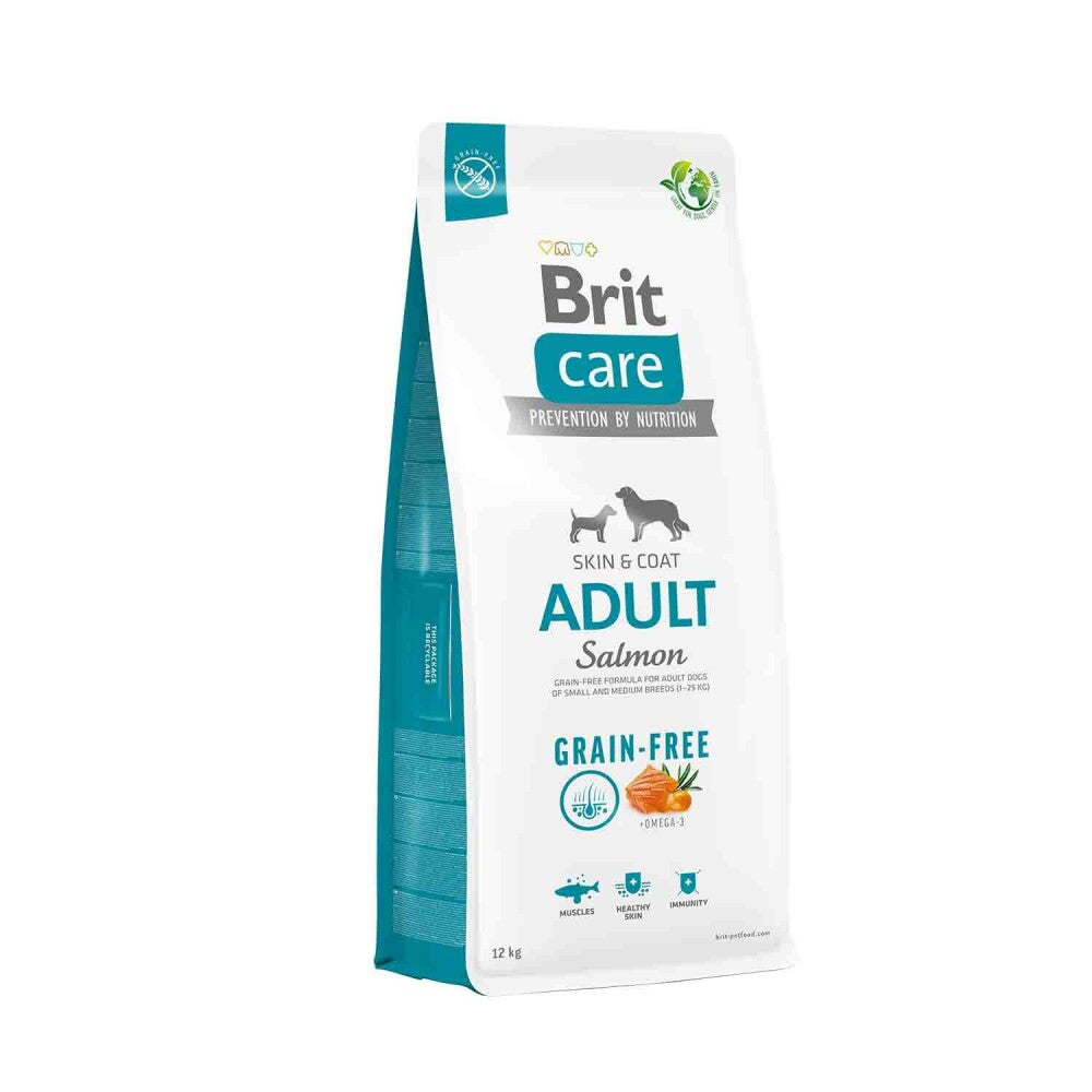 Brit Care Skin & Coat Tahılsız Somonlu Orta Irk Yetişkin Köpek Maması 12 KG | SRC: Barcode: 8595602558834
