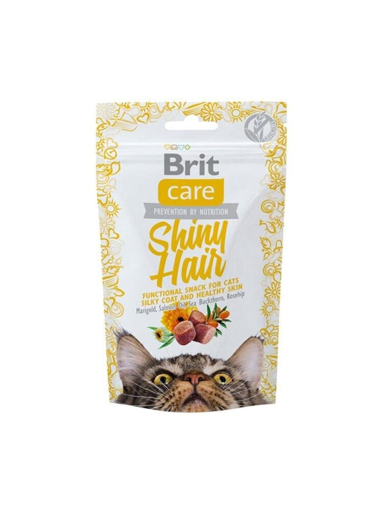 Brit Care Snack Shiny Hair Kedi Tüy Bakım Ödül Maması 50 GR | SRC: Barcode: 8595602521388