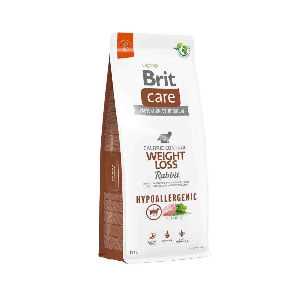 Brit Care Hipoalerjenik Weight Loss Tavşan Etli Kilo Dengeleyici Diyet Yetişkin Köpek Maması 12 KG | SRC: Barcode: 8595602559169
