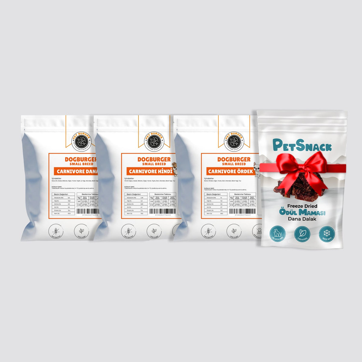 PetBurger | Carnivore Küçük Irk Tanışma Paketi