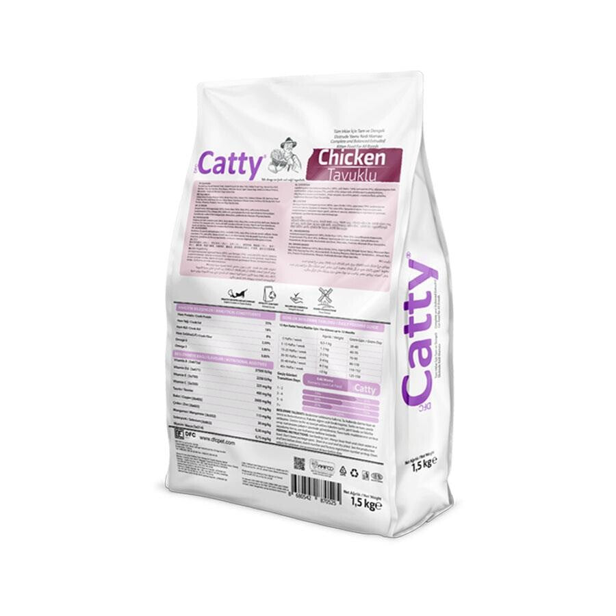 Catty Tavuklu Yavru Kedi Maması 1.5 KG | SRC: Barcode: 8680542871669