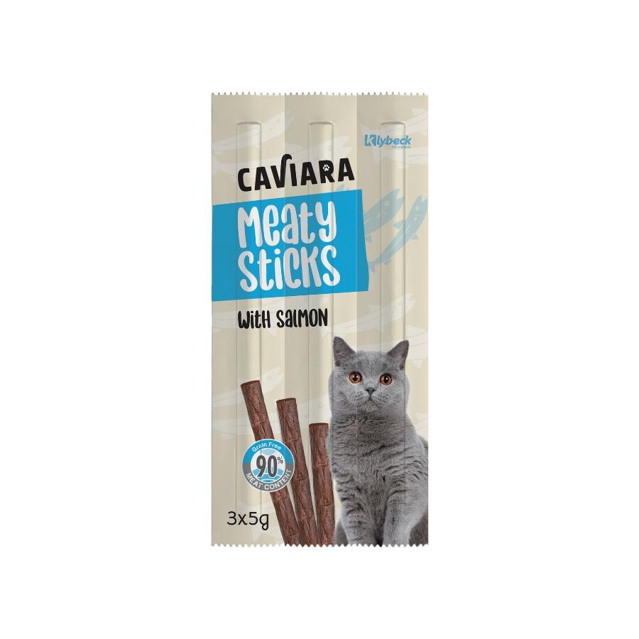 Caviara Somonlu Kedi Ödül Maması 3X5 GR | SRC: Barcode: 7640297841592