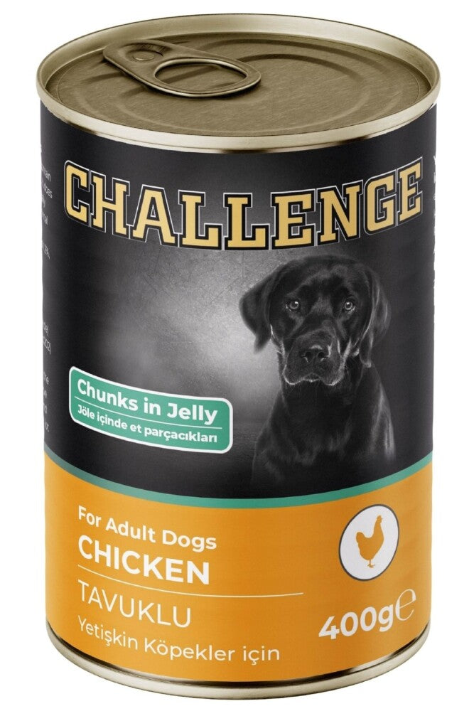 Challenge Tavuklu Yetişkin Köpek Konservesi 400 GR TEKLI | SRC: Barcode: 8690286595738