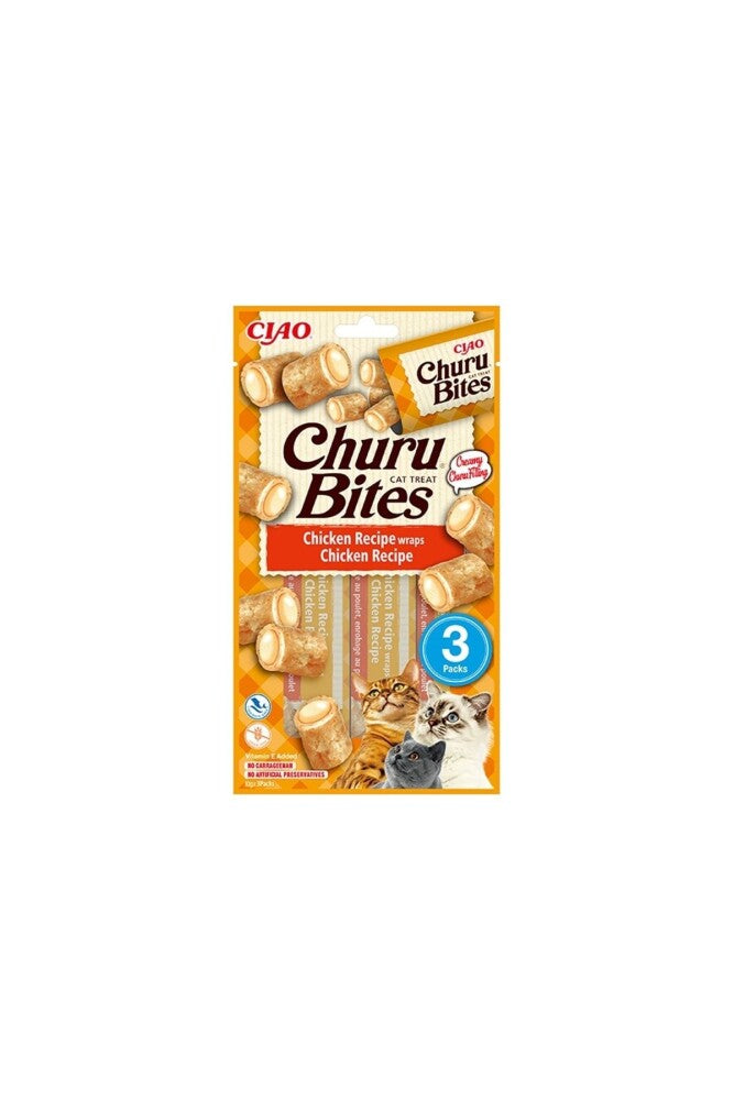Ciao Churu Bites Tavuk Sargılı Kedi Ödül Maması 3 X 10 GR | SRC: Barcode: 8859387700827