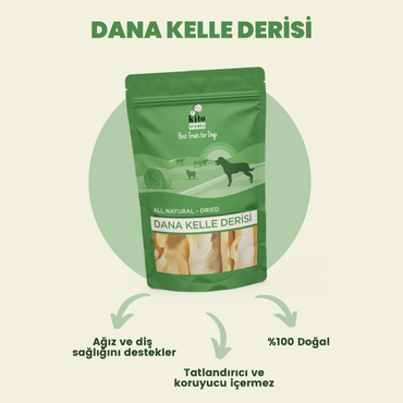 Dana Kelle Derisi Çiğnemelik Köpek Ödül Maması