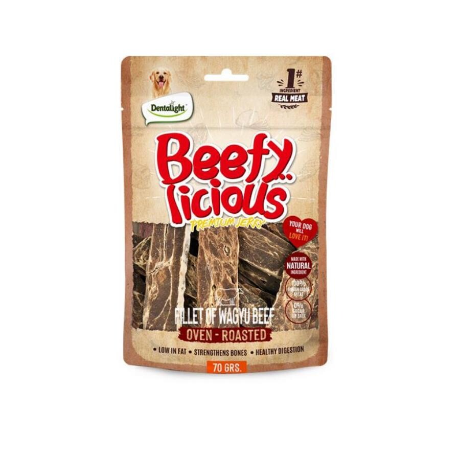 Dentalight Beefy Wagyu Sığır Etli Köpek Ödül Maması 70 GR | SRC: Barcode: 6942133313470