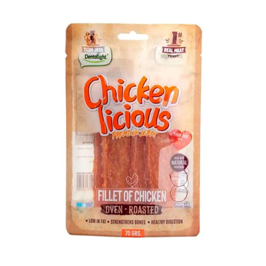 Dentalight Chicken Fillet Tavuk Etli Köpek Ödül Maması 70 GR | SRC: Barcode: 6942133313050