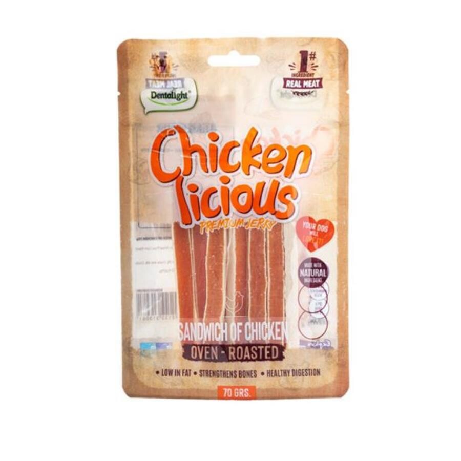 Dentalight Chicken Sandwich Tavuk Etli Köpek Ödül Maması 70 GR | SRC: Barcode: 6942133313081