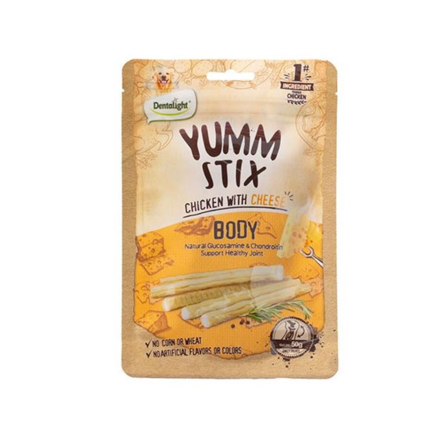 Dentalight Yumm Stick Body Tavuklu Ve Peynirli Köpek Ödül Çubuğu 50 GR | SRC: Barcode: 6942133310851