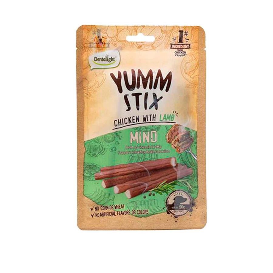 Dentalight Yumm Stick Mind Tavuklu Ve Kuzu Etli Köpek Ödül Çubuğu 50 GR | SRC: Barcode: 6942133310837