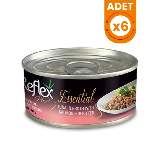 Reflex Plus Ton Balık ve Somonlu Yavru Konserve Kedi Maması