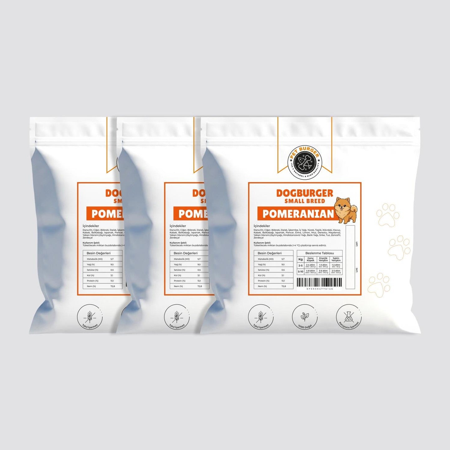 Dogburger Pomeranian