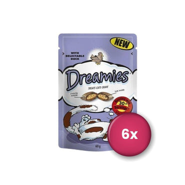 Dreamies İçi Dolgulu Ördekli Kıtır Kedi Ödülü 60 GR 6 ADET | SRC: Barcode: 5998749130513