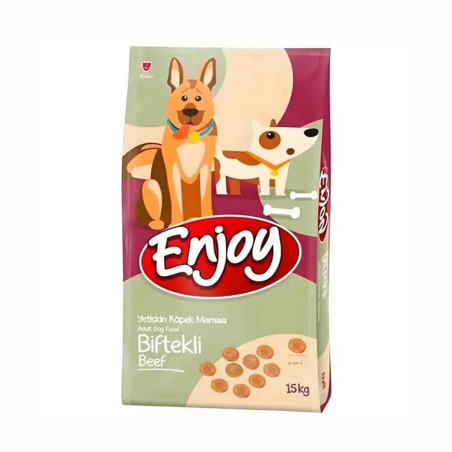 Enjoy Biftekli Yetişkin Köpek Maması 15 KG | SRC: Barcode: 8698995011399