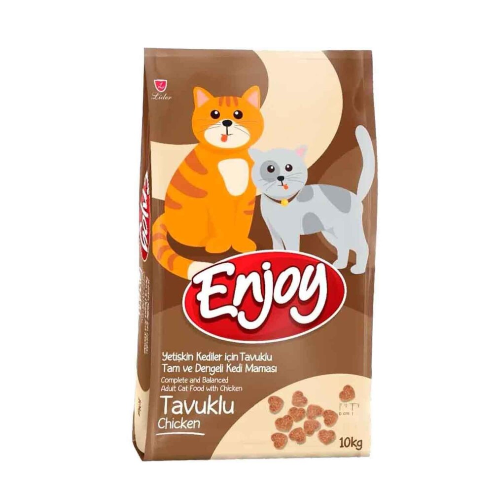Enjoy Tavuklu Yetişkin Kedi Maması 10 KG | SRC: Barcode: 8698995031301