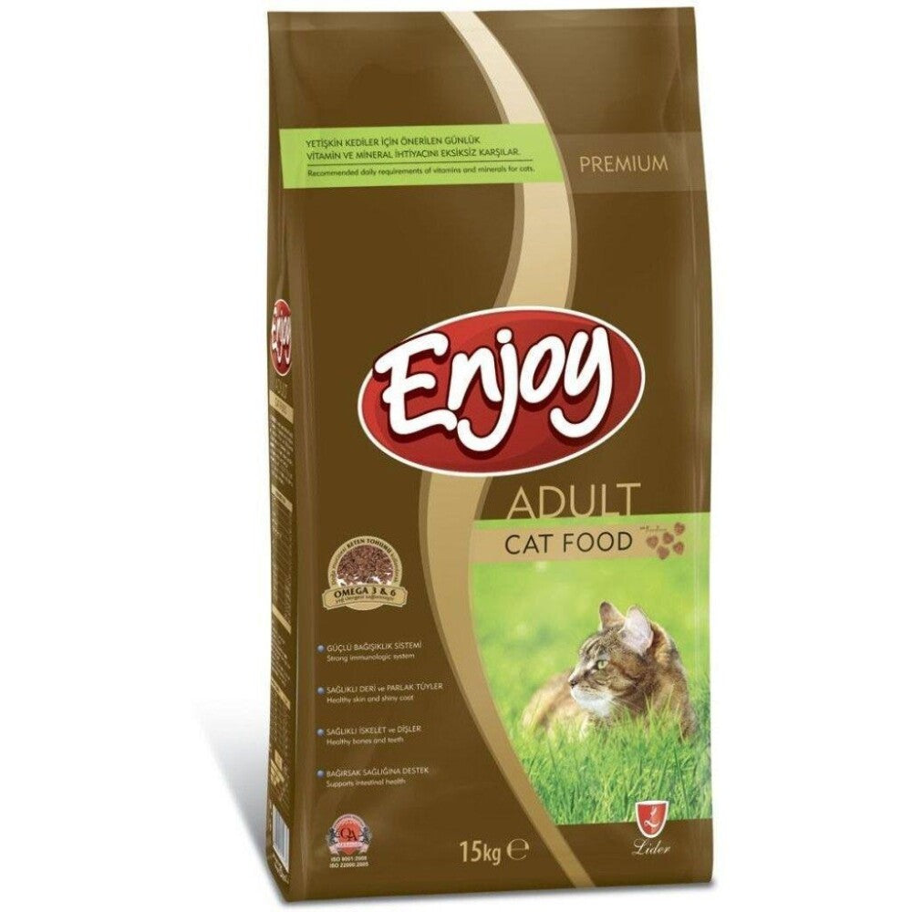 Enjoy Tavuklu Yetişkin Kedi Maması 15 KG | SRC: Barcode: 8698995011372