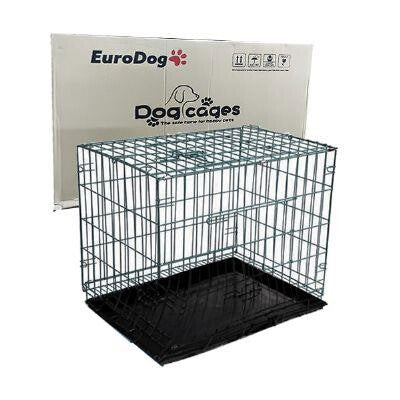 Eurodog Köpek Kafesi Dövme 107X71X78 CM SIYAH | SRC: Barcode: 1830001088207