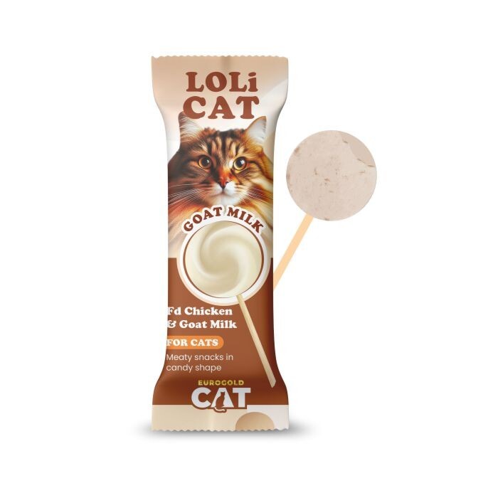 Eurogold Cat Lolicat Kediler İçin Keçi Sütlü Lolipop 1 ADET | SRC: Barcode: 8681144151920