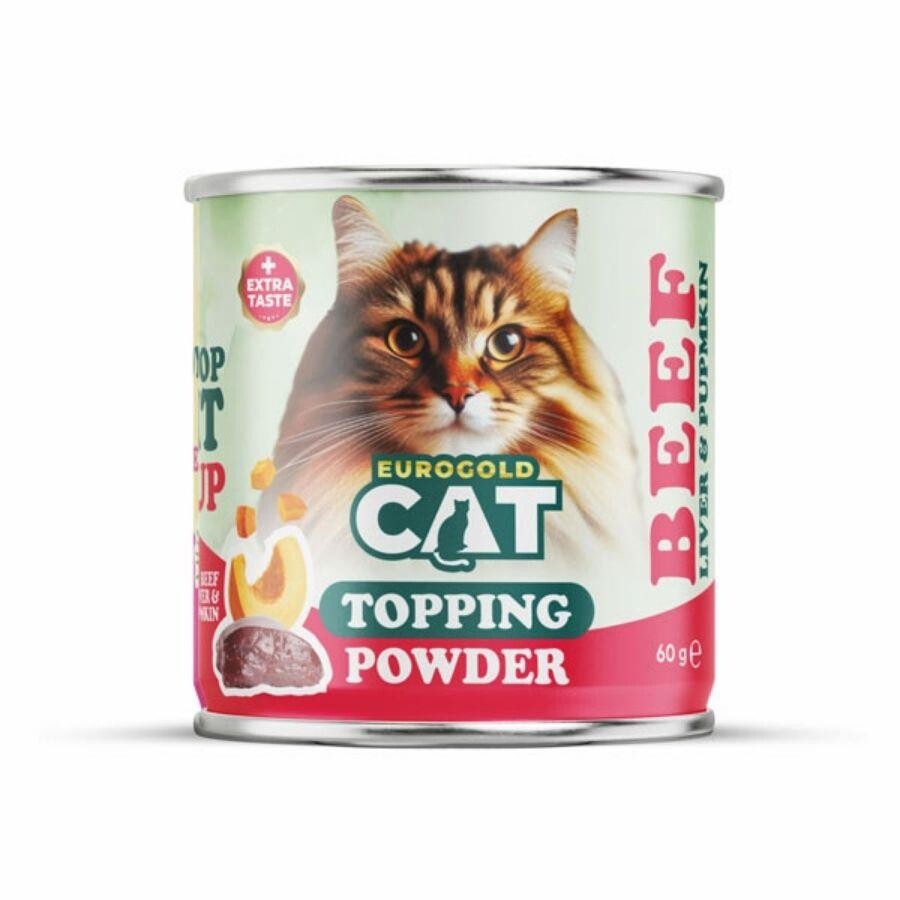 Eurogold Cat Topping Powder Dana Ciğerli Mama Tozu 60 GR | SRC: Barcode: 8681144152064