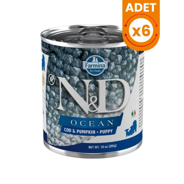 N&D Ocean Morina Balığı ve Balkabaklı Yavru Konserve Yaş Köpek Maması
