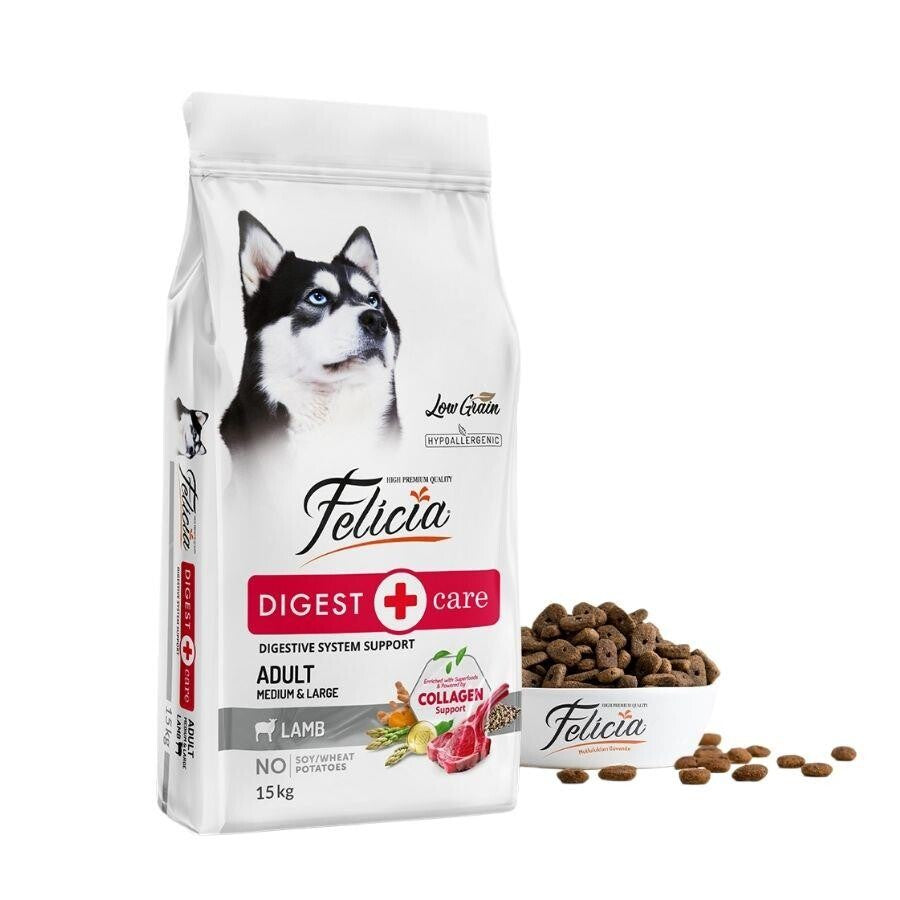 Felicia Kuzulu Pirinçli Düşük Tahıllı Hipoalerjenik Köpek Maması 15 KG | SRC: Barcode: 8681299601257