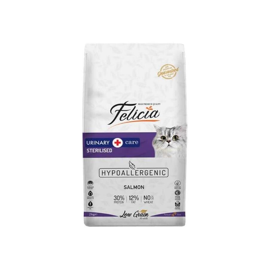 Felicia Light Somonlu Düşük Tahıllı Kısırlaştırılmış Kedi Maması 2 KG | SRC: Barcode: 08681299601325
