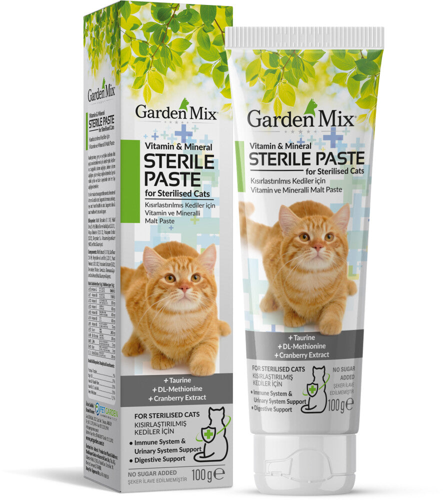 Garden Mix Kedi Steril Multivitamin Macun 100 GR | SRC: Barcode: 8681085430450