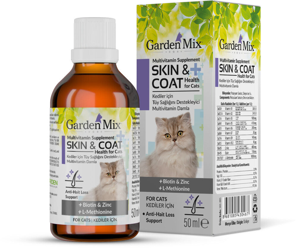 Garden Mix Kedi Tüy Sağlığı Damlası 50 ML | SRC: Barcode: 8681085430467